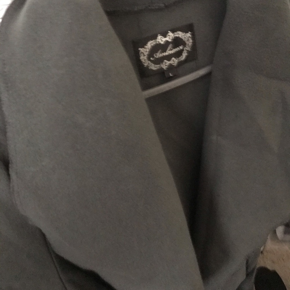 Fleece Trench Jacket